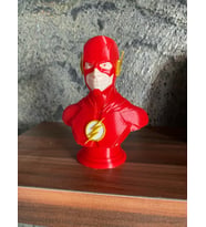 Riva Self The Flash Büstü - 3D Baskı DC Comics Koleksiyon Figür Dekoratif Obje
