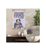 Ahşap Retro Mdf Poster , Komik Sözler , Duvar Yazıları , Manzara ,  Tarih , Edebiyat - Tbl0407