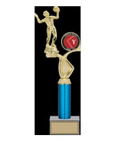 ODAK KUPA - Figürlü Kupalar - Voleybol Kadın Figürlü Kupalar FG-017 A - 40 cm