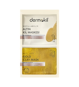 DERMOKİL  Soyulabilir Altın Maske 2* 7.5 ml