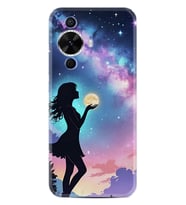 Huawei Nova 12S Kılıf Boutique Baskılı Resimli Woman in Moon Pcode -005