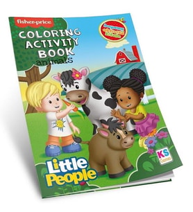 FP Little People Coloring Activity Book Animals