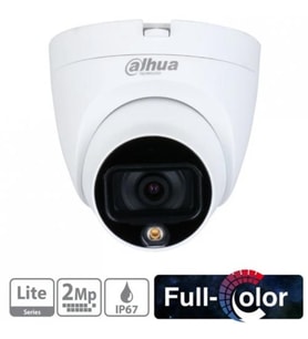 Dahua Hac-Hdw1209tlq-Led-0280B 2Mp 2.8Mm Fullcolor Hd-Cvı Ir Dome Kamera