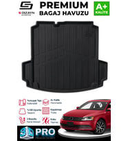 Drs Tuning Jetta 3D Pro Bagaj Havuzu Cepli 2011 Üzeri A+ Kalite