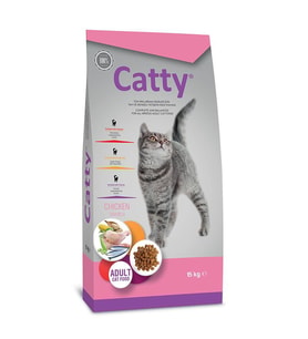 Catty Tavuklu Yetişkin Kedi Maması 15kg (SKT: 10/2027) SURPRİZ HEDİYELİ ÜRÜN