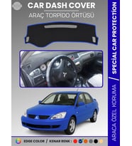 MITSUBISHI LANCER (2003-2007) Torpido Örtüsü Ön Göğüs Koruma Torpido Koruma Araca Özel Tam Uyum