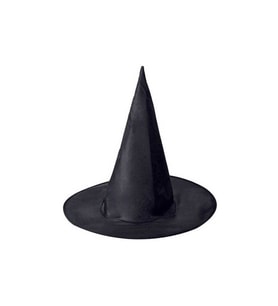 Viking Halloween Cadı Şapkası Siyah