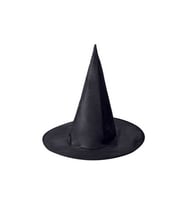 Viking Halloween Cadı Şapkası Siyah