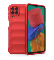 Newface Samsung Galaxy M33 Kılıf Optimum Silikon - Kırmızı