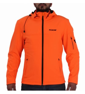Jaws Soft Shell Erkek Turuncu Motosiklet Montu Tam Koruma