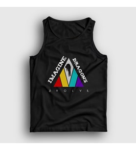 Presmono Unisex Siyah Evolve Imagine Dragons Atlet 81561tt