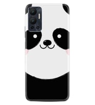 Infınix Hot 12 Kılıf Silikon Desen Özel Seri Sevimli Panda 1794