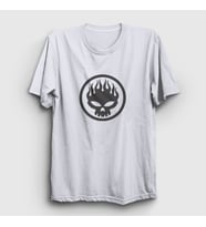 Presmono Unisex Beyaz Logo The Offspring T-Shirt 177392tt (Beyaz)