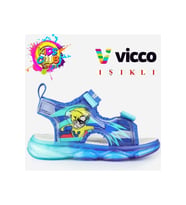 Vicco Steel Işıklı Sandalet Ortopedik Çocuk Sandalet
