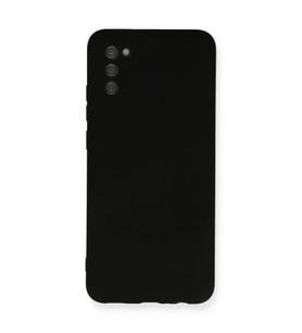 Galaxy A03S Kılıf Nano İçi Kadife - Siyah