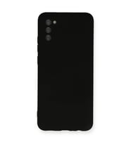 Galaxy A03S Kılıf Nano İçi Kadife - Siyah