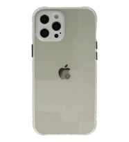 Newface Apple iPhone 12 Pro Kılıf Miami Şeffaf Silikon - Şeffaf