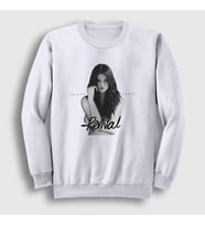 Presmono Unisex Beyaz Revival Selena Gomez Sweatshirt 326693tt