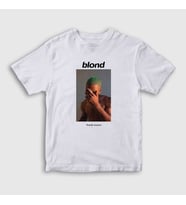 Presmono Unisex Çocuk Beyaz Blond Müzik Frank Ocean T-Shirt 507112tt