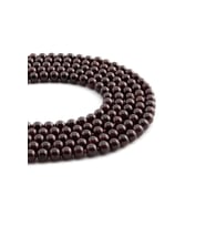 Garnet Doğal Taş Parlak Küre Kesim 5mm Dizi