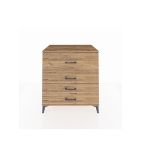 Kronos Şifonyer 4 Çekmeceli 88x59x96 Çam-Çam