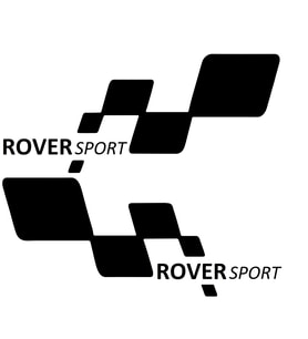 rover sport Etiket Yapıştırma 30cmx11cm MMD289