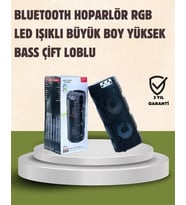 Mey İthalat® Kompakt Tasarım, Yüksek Ses Performansı – Çoklu Giriş Seçenekli Kablosuz Hoparlör (Blu