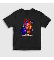 Presmono Unisex Çocuk Siyah Uss Callister Black Mirror T-Shirt 182562tt