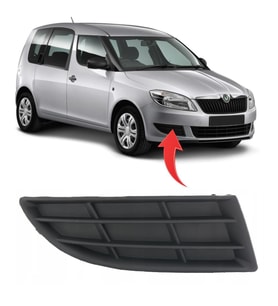 Skoda Fabia Roomstar Ön Tampon Kapağı Sağ 2011-2015 5J0807368A