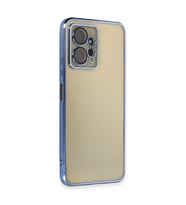 Xiaomi Redmi Note 12 4g Kılıf Kamera Korumalı Lensli Silikon - Açık Mavi