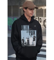Linkin Park Rock Metal Baskılı Unisex Oversize Müzik Grubu Hoodie