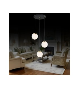Livia 3'lü Sarkıt Şeker Top Avize RA-AVZ- 5739-40-81