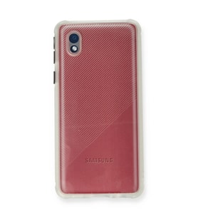 Samsung Galaxy A01 Core Kılıf Miami Şeffaf Silikon - Şeffaf