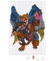 Pessoa jaguar Puzzle 240 Parça Yapboz