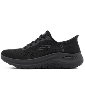 Skechers Arch Fit 2.0 Easy Chic Womens Sneaker Black Kadın Günlük Spor Ayakkabı Siyah