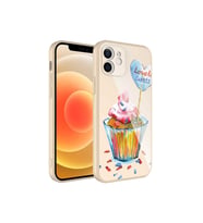 Apple iPhone 12 Pro Uyumlu Kılıf Kamera Korumalı Desenli Sert Silikon Zore Epoksi Kapak (Model 8)