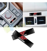 Ford St Racing Kapı Kolu Torpido Ayna Damla Sticker Etiket 2 Adet ( 5.7 x 1.4 Cm Ölçü )