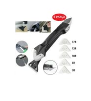Derz Kazıyıcı Fayans Derz Dolgu Kazıma Aparatı ve Uygulayıcı 5 Parça 