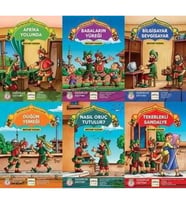 Güler Yüzle Tatlı Söz - Hacivat'la Karagöz Dizisi (6 Kitap)(Değerler eğitimi)