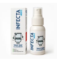 NEVARSA Infecta Klozet Tuvalet Temizleyici Hijyen Spreyi Seyahat Ve Çanta Boyu 50 Ml. Ikili Set