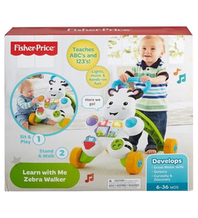 DLD80 Fisher-Price® Melodili Zebra Yürüteç
