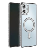 Galaxy A06 Joke Simli Magneticsafe Kılıf - Gümüş