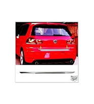 VW Golf 6 Krom Bagaj Alt Çıtası 2008-2013 Arası P.Çelik