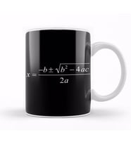 Maths And Science Quadratic Equation Kupa Bardak Porselen