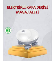 Kablosuz Kafa ve Vücut Masaj Aleti Taşınabilir Tasarım