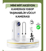 1080P WiFi Spor Kamerası Su Geçirmez Mini Aksiyon Kamera