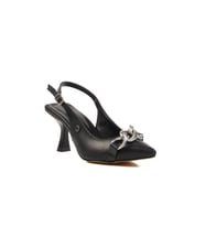 Pierre Cardin PC-54739 Z Siyah Kadın Abiye Ayakkabı Stiletto