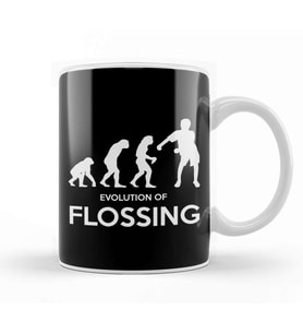Evolution Of Flossing Kupa Bardak Porselen