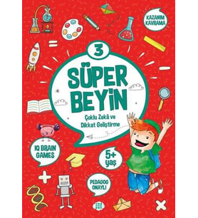 SÜPER BEYİN 3 5+YAŞ - DOKUZ YAYINLARI