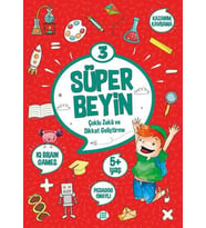 SÜPER BEYİN 3 5+YAŞ - DOKUZ YAYINLARI